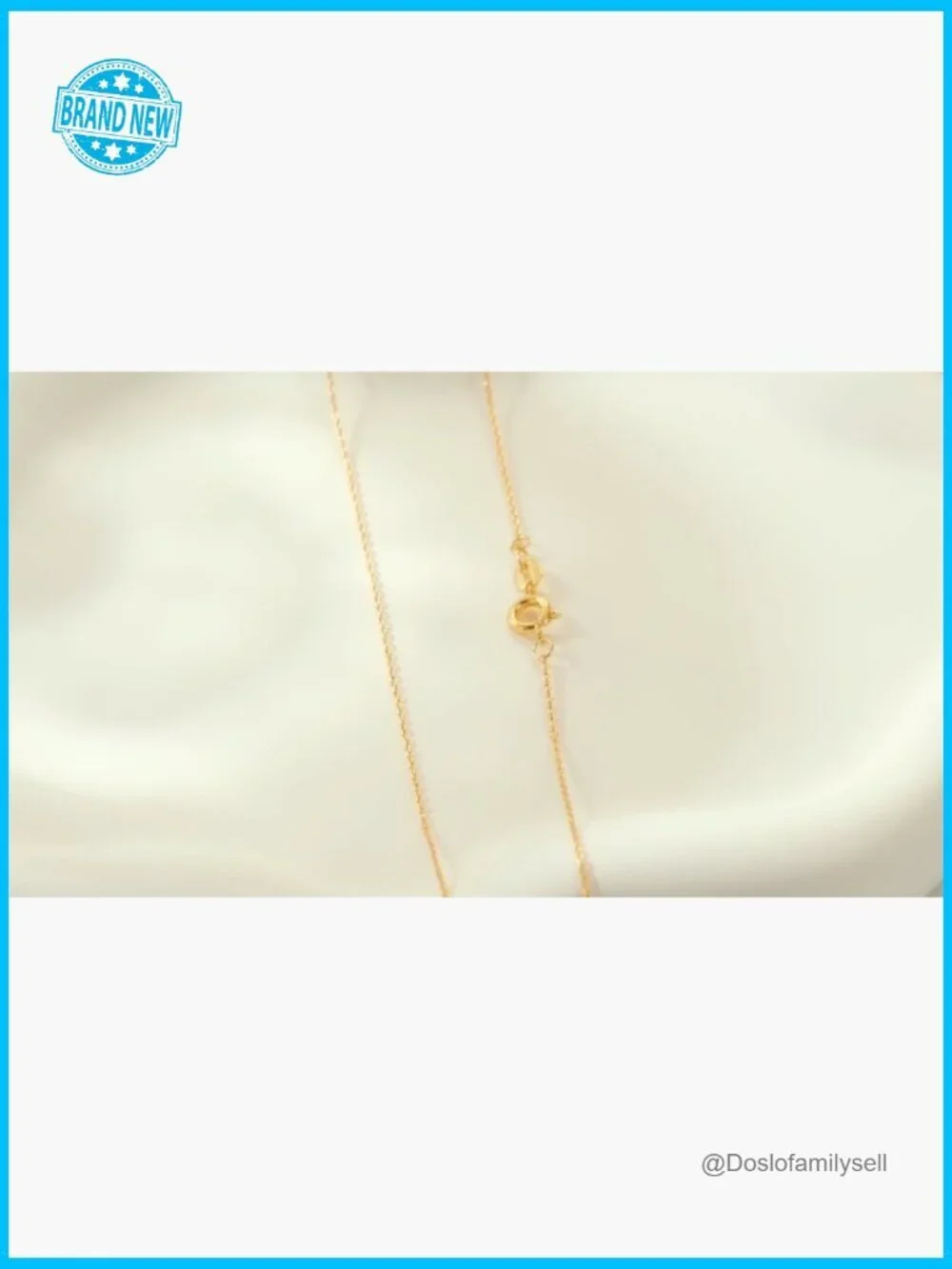 14K Gold Cable Chain Necklace Dainty Minimalist Elegant Unisex Thin 1mm